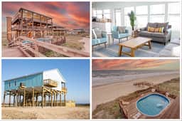 2 Beachfront Homes, Each with Pool. Sleep 26